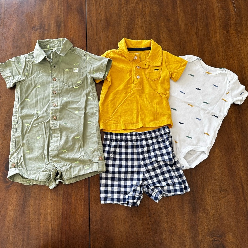 EUC Carters Summer Sets